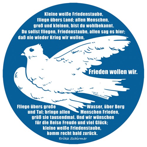 Friedenstaube ddr aufkleber - ddr,