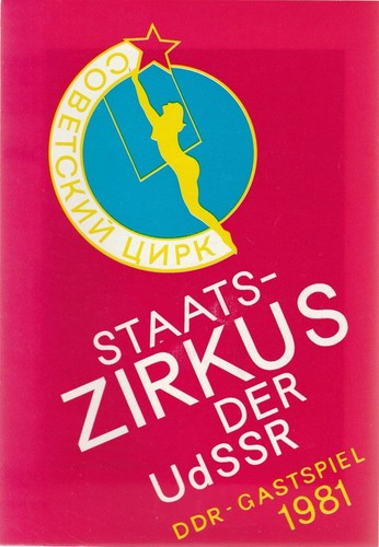 Programmheft staatszirkus der - programmheft,