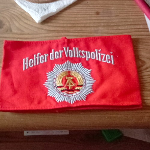 Ddr armbinde helfer der - ddr,