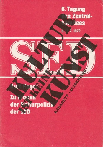 Programmheft kultur ist keine - programmheft,