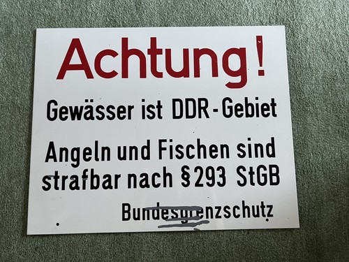 Orig bgs schild - bgs, /