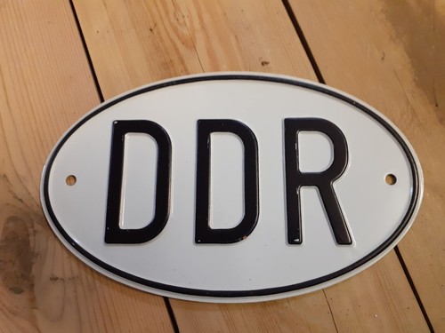 Ddr blechschild auto lkw - auto,