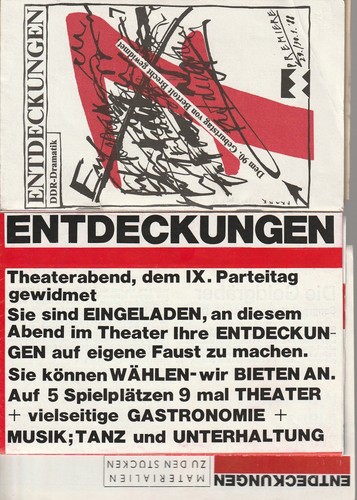 Entdeckungen ddr dramatik - entdeckungen, ddr-dramatik