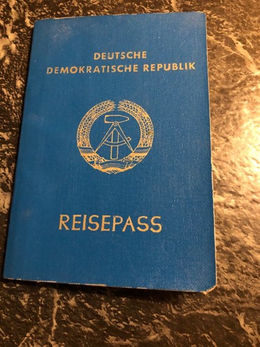 Ddr reisepass ausgestellt 1989 - reisepass,