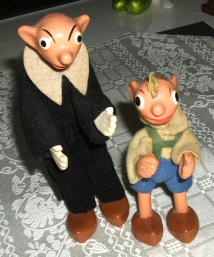 Rares figurenpaar spejbl - -,