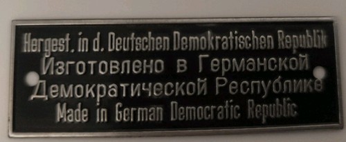 Original blechschild - original,