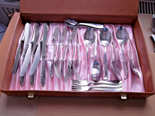Ddr besteckkasten mit - mit, 30