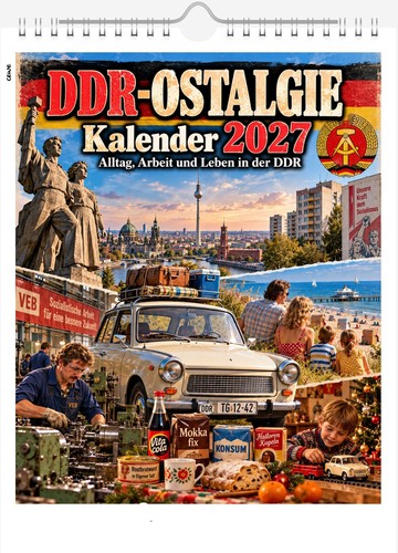 Wandkalender ddr ostalgie - wandkalender, "ddr